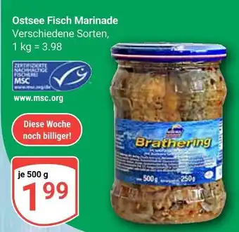 Globus Ostsee fisch marinade Angebot