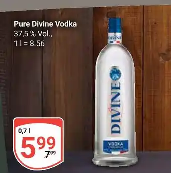 Globus Divine pure divine vodka Angebot