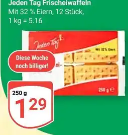 Globus Jeden tag frischewaffeln Angebot