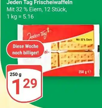Globus Jeden tag frischewaffeln Angebot