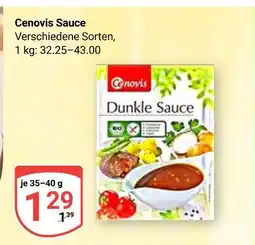 Globus Cenovis dunkle sauce Angebot