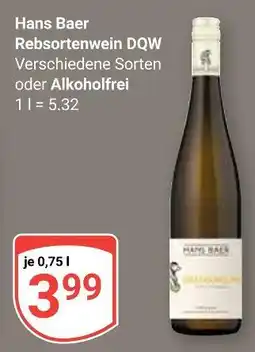 Globus Hans baer rebsortenwein dqw Angebot