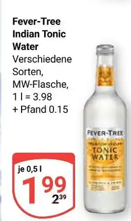 Globus Fever-tree indian tonic water Angebot