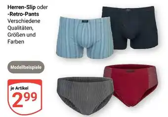 Globus Herren-slip Angebot