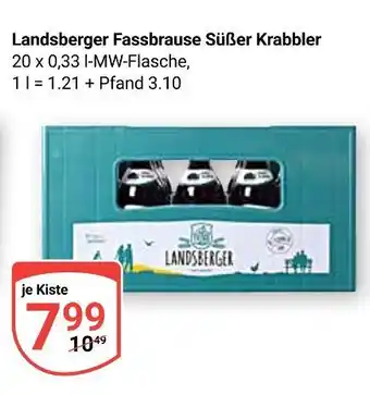 Globus Landsberger fassbrause süßer krabbler Angebot