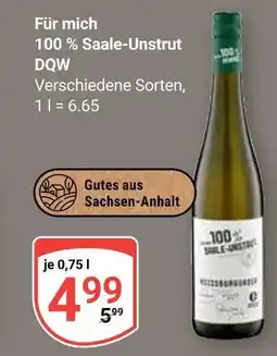 Globus 100 % saale-unstrut dqw Angebot
