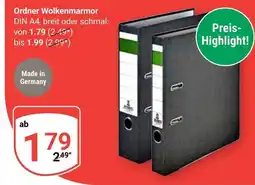 Globus Ordner wolkenmarmor Angebot