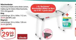 Globus Vileda wäscheständer king Angebot