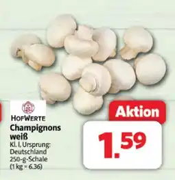 Markant Hofwerte champignons weiß Angebot