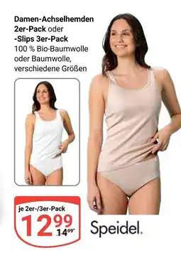 Globus Speidel damen-achselhemden 2er-pack Angebot