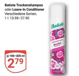 Globus Batiste trockenshampoo Angebot