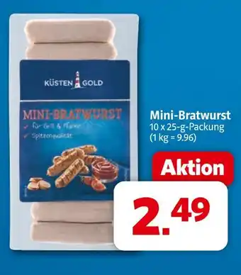 Markant Küsten gold mini-bratwurst Angebot