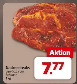 Markant Nackensteaks Angebot