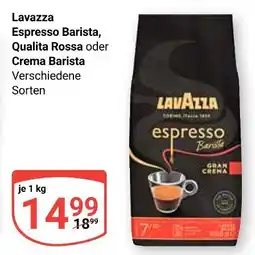 Globus Lavazza espresso barista Angebot