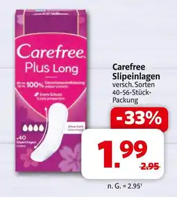 Markant Carefree plus long Angebot