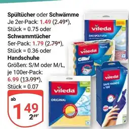 Globus Vileda spültücher Angebot