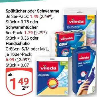 Globus Vileda spültücher Angebot