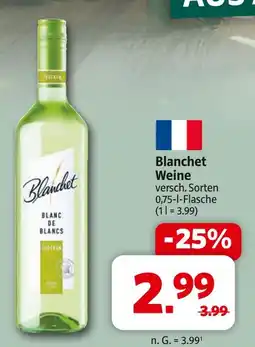 Markant Blanchet weine Angebot
