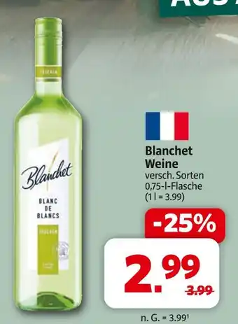 Markant Blanchet weine Angebot