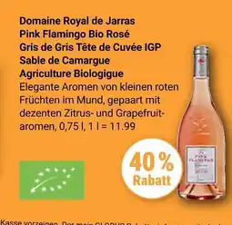 Globus Domaine royal de jarras 40 % rabatt Angebot