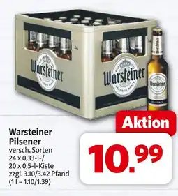 Markant Warsteiner pilsener Angebot
