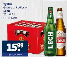 Getränkewelt Tyskie gronie o. radler o. lech Angebot