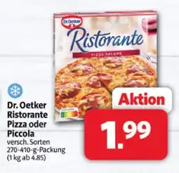 Markant Dr. oetker ristorante pizza oder piccola Angebot