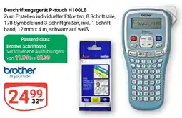 Globus Brother beschriftungsgerät p-touch h100lb Angebot