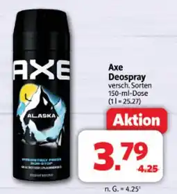 Markant Axe deospray Angebot
