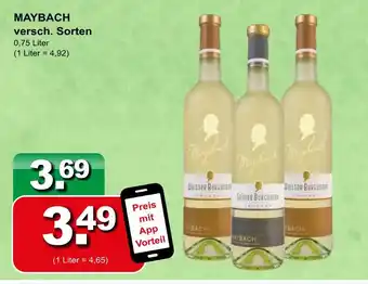 Getränkeparadies Gefromm Maybach versch. sorten Angebot