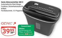 Globus Genie aktenvernichter 480 x Angebot