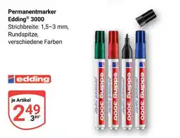 Globus Edding permanentmarker 3000 Angebot