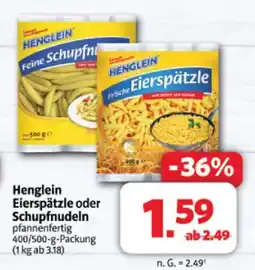 Markant Henglein eierspätzle Angebot