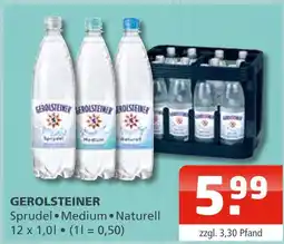 Getränke Oase Gerolsteiner sprudel•medium•naturell Angebot