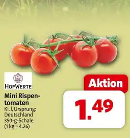 Markant Hofwerte mini rispentomaten Angebot