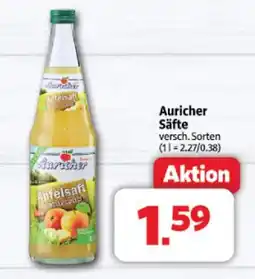 Markant Auricher säfte Angebot