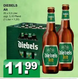Getränkeparadies Gefromm Diebels alt Angebot