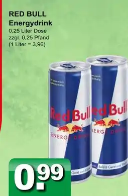 Getränkeparadies Gefromm Red bull energydrink Angebot