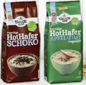 Edeka Bio Porridge Hot Hafer Schoko Angebot