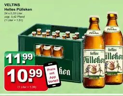 Getränkeparadies Gefromm Veltins helles pülleken Angebot