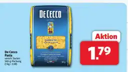 Markant De cecco pasta Angebot