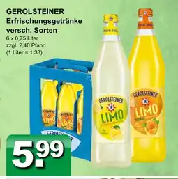 Getränkeparadies Gefromm Gerolsteiner erfrischungsgetränke Angebot