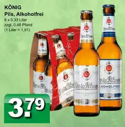 Getränkeparadies Gefromm König pils, alkoholfrei Angebot