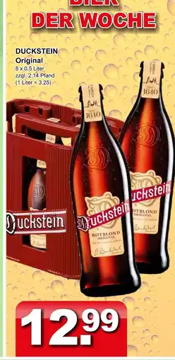 Getränkeparadies Gefromm Duckstein original Angebot