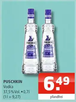 Getränke Oase Puschkin vodka Angebot