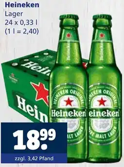 Getränkewelt Heineken Lager Angebot
