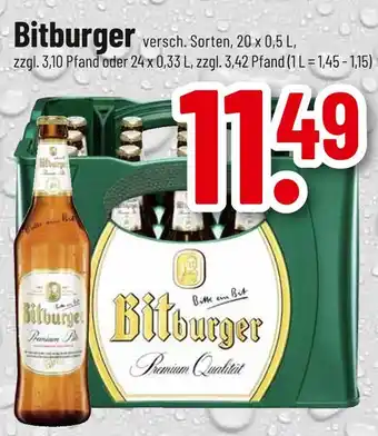 trinkgut Bitburger premium qualität Angebot