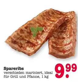 E-Center Spareribs Angebot