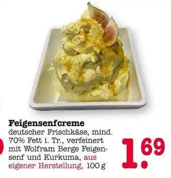 E-Center Feigensenfcreme Angebot