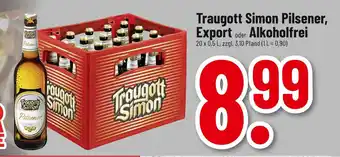 trinkgut Traugott simon pilsener, export oder alkoholfrei Angebot